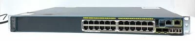 Cisco Catalyst 2960-S Series 24 Ports PoE+ Switch With 4 SFP Ports WS-C2960S-... - Image 1 of 4