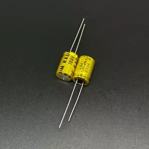 200 un.7uF 100V ELUM NP 8x11.5mm 100V4.7uF condensador electrolítico bipolar - Imagen 1 de 2