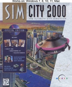 SimCity 2000 Special Edition PC Mac Game Windows 10 11 Sim City - Picture 1 of 2