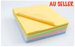 Microfiber Phone Screen Cameral Lens Glasses Cleaner Cleaning Small Cloth Towel - Picture 1 of 5
