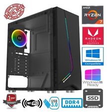 RYZEN 7 GAMING PC - AMD RYZEN 7 5700G 32GB RAM 1TB SSD RADEON VEGA GRAPHICS