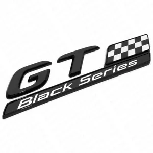 Black For AMG GT Black Series Limited Edition Emblem Trunk Lid Decal Badge Sport - Picture 1 of 2