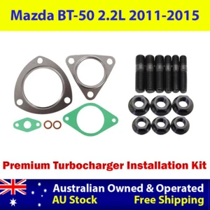 Premium Turbo Installation Stud & Gasket Kit For Mazda BT50 2.2L - Foto 1 di 4