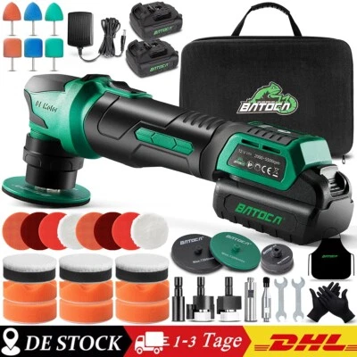 Mini pulidora a batería BATOCA S4 RO&DA 12V pulidora a batería 25 mm/75 mm almohadillas de pulido - Imagen 1 de 4
