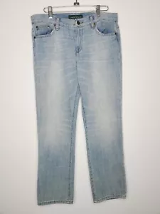 LRL Ralph Lauren Jeans Co. Womens Jeans Classic Straight Fit 100% Cotton Size 6 - Picture 1 of 8