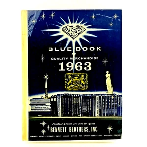 1963 Bennett Brothers Blue Book Catalog MCM Toys Trains Cars Dolls Christmas - Picture 1 of 12
