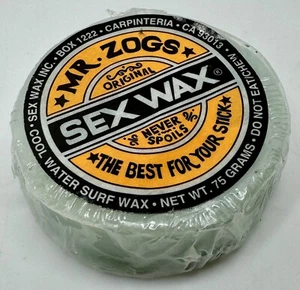 Vintage 1990s Surfboard Wax: 1 Bar Of *Mr. Zogs* Sex Wax - New Old Stock - Bild 1 von 3