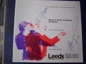 Nikolai Demidenko - Pianist - Vladimir Fedosejew - Dirigent Autogramm Le3 - Bild 1 von 1