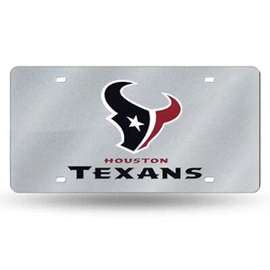 Houston Texans Sharp looking Laser Tag License Plate. #A130 - Picture 1 of 1
