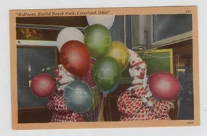 CLEVELAND OHIO EUCLID PARQUE PLAYA PAYASOS Y GLOBOS - Imagen 1 de 2