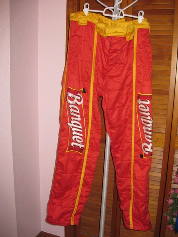 RARE Sparco Bobby LaBonte#20 JGR Banquet Firesuit Pants Race Worn by FORTSON COA Cover
