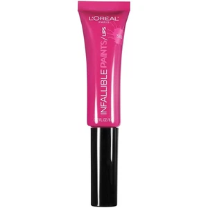 L'Oreal Paris Infallible PAINTS/LIPS, Fearless Fuschia, 0.27 fl. oz. - NEW - Picture 1 of 2