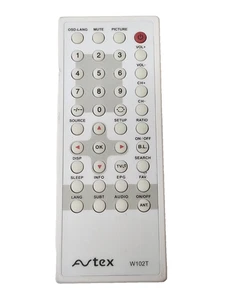 ORIGINALE AVTEX W102T lettore DVD digitale portatile 12/240v TFT-LCD TELECOMANDO - Foto 1 di 4