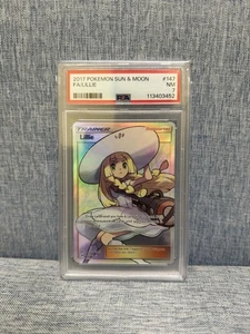 2017 Pokémon Sun & Moon Base - Lillie 147/149 Trainer PSA 7 Fresh Slab - Bild 1 von 4