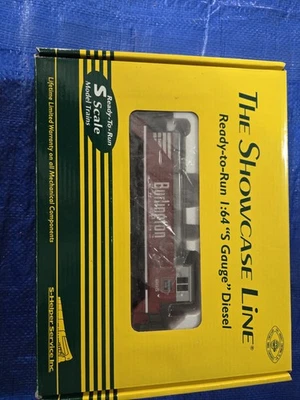 S Scale S-Helper Showcase Burlington Diesel - Image 1 of 3