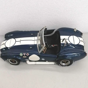 Kyosho 1/18 scale COBRA 427 S/C Blue x White vintage vehicle shipping from Japan - Picture 1 of 9