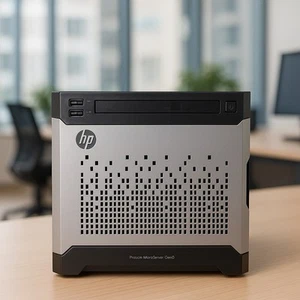 Boxed HP ProLiant MicroServer Gen8: 16GB RAM, Xeon E3-1265L CPU, NO HD - Picture 1 of 2