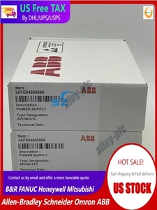 ABB APOW-01C ABB Power Supply Board Drive New in box AP0W-01C 1PCS US Free TAX - Picture 1 of 2