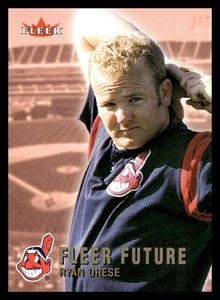 2002 Fleer Gold Backs #507 Ryan Drese Cleveland Indians - Picture 1 of 2
