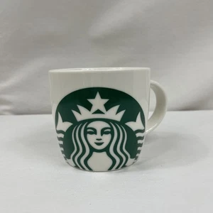 Starbucks 2017 14oz Green White Siren Logo Coffee Cup Ceramic Mug Mermaid Barrel - Bild 1 von 6