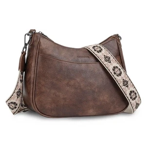 Crossbody Bags for Women Trendy, Leather Crossbody purse with Adjustable Stra... - Picture 1 of 6