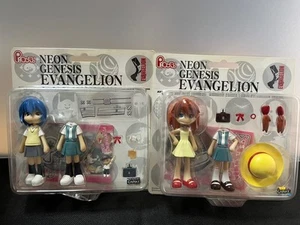 Pinky:st Street cos 2set EVANGELION NEON GENESIS figure Rei Ayanami Asuka Unused - Picture 1 of 13