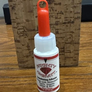 Mighty Gemit Embellishment Adhesive Flexible Washable Clear 1oz - Picture 1 of 2