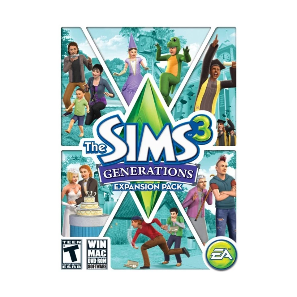 EA Computer Game Sims 3 - Generations NM - Image 1 of 1