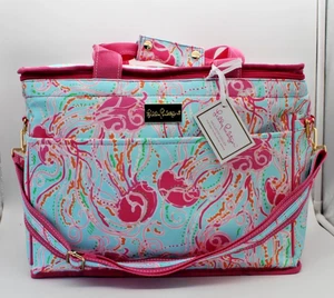 Nuevo Lilly Pulitzer GRANDE Aislado Enfriador Bolsa de Vino Jaleas Be Jammin Viaje Nuevo con Etiquetas - Imagen 1 de 18