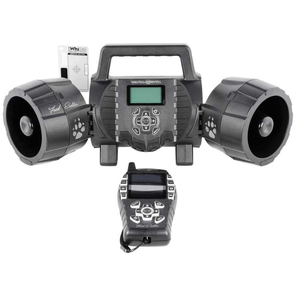 Western Rivers Eichler Dual Speaker Predator Call w/Remote, 80 Sounds WRC-EGC-DS - Image 1 of 1