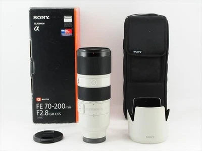 Sony 70-200mm F/2.8 GM OSS FE SEL70200GM + Hood Near Mint From Japan #24697EKE - Image 1 of 4