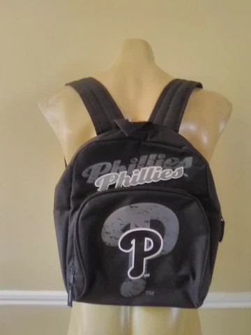 Philadelphia Phillies Unisex Small Black Backpack Cover