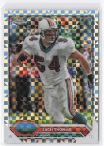 2023 Topps Composite Zach Thomas #21 Chrome X-Fractor - Picture 1 of 2