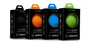Boompods Maxpod tragbares Ladegerät 5200mAh UVP £ 29,99 orange Powerbank - Bild 1 von 2