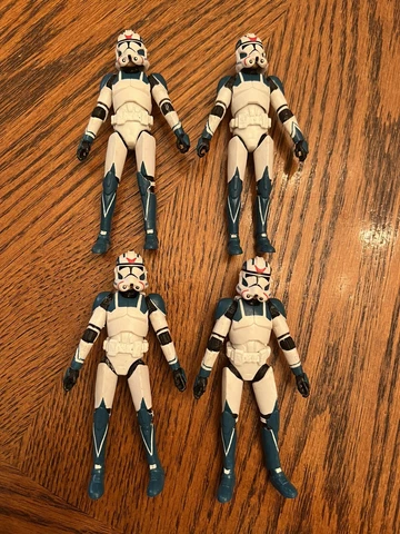 Star Wars Custom VC 501st Legion Clone (CW06 Concept) P2 Jet Trooper Lot Of 4 K1 Cover