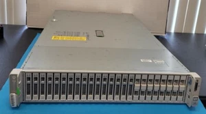 Cisco UCSC C240-M5 26 SFF Server 2x 6140 256GB dual PSU - Picture 1 of 2