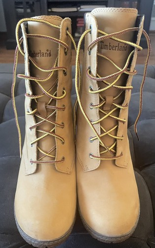 Stivali Timberland donna Tillston Ortholite tacco alto taglia 8