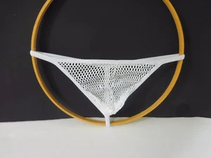 Men's BRAZILIAN G String Thong Back Choice Sheer white cool USA made 1 day ship - Picture 1 of 2
