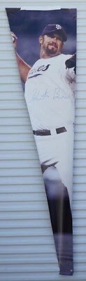 Heath Bell Signed 2010 Padres Petco Park 3'x9' Baseball Stadium Banner PSA/DNA - Image 1 of 4