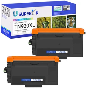 2PK TN920 Toner Cartridge Compatible for Brother TN920XL HL-L5210DN HL-L6210DW - Picture 1 of 15