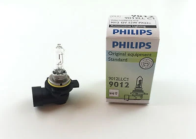 Lámpara de larga duración Philips HIR2 9012 9012LLC1 12V 55W PX22d hecha en UE E1 Foto 1 de 3