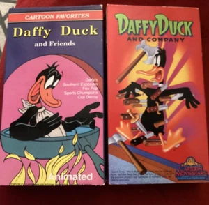 VHS 2 Cartoons- Daffy Duck & Company & Daffy Duck & Friends P.O. - Picture 1 of 3