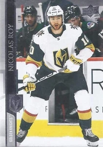 #642 Nicolas Roy - Vegas Golden Knights - 2020-21 Upper Deck Hockey - Picture 1 of 1