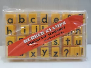 Educational Insights - Juego de sellos de goma letras alfabetas minúsculas escuela en casa - Imagen 1 de 3