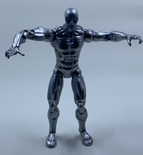 2003 ToyBiz Marvel Legends Silver Surfer 6” Figure Loose No Board 6 inch size