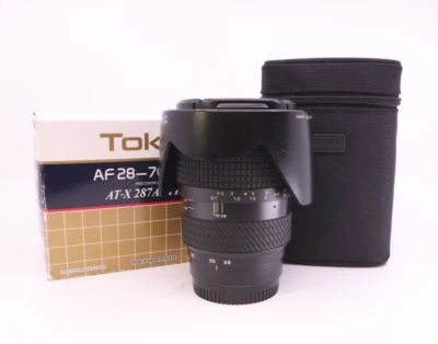 Tokina AT-X 287 AF Pro SV 28-70mm f/2.8 Sony Minolta A-Mount Lens CS0305 - Image 1 of 4