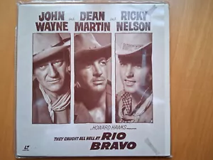 Laserdisc📀 RIO BRAVO ( USA ) 2 disques - Foto 1 di 3