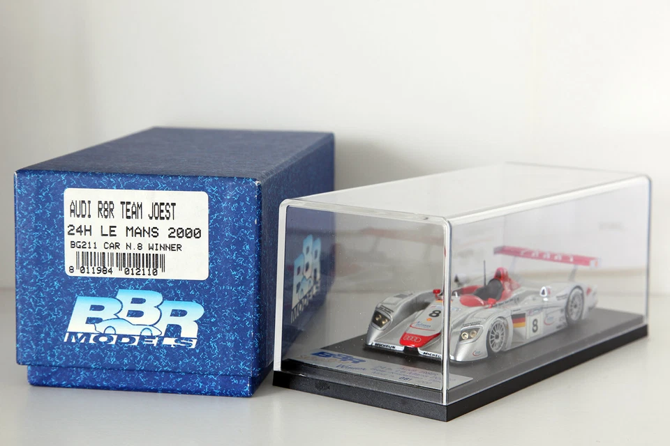 1:43  Audi R8R n° 8 winner 24h Le Mans 2000 - BBR Serie Oro ed. lim. 061/200 - Immagine 1 di 4