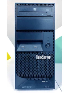 Lenovo ThinkServer TS140 i3-4130, 16GB, 128GB SSD, 512GB HDD, Desktop Server - Bild 1 von 9