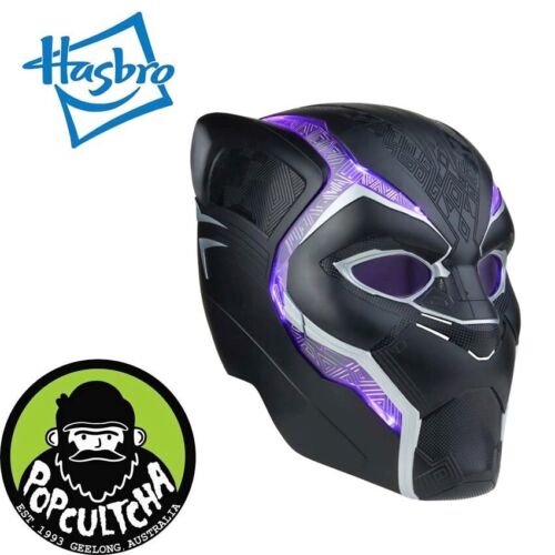 Black Panther Premium Electronic 1:1 Scale Life-Size Prop Replica Helmet "New"